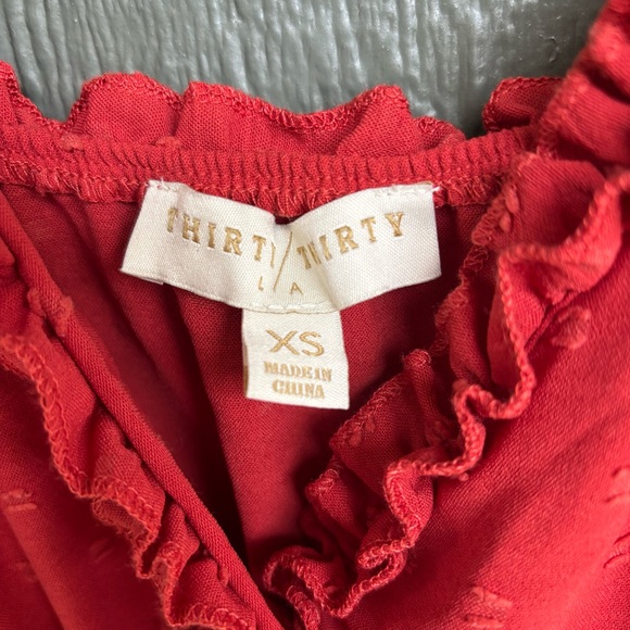 Thirty/Thirty Orange Mini Dress XS – Festival, Western, Summer Vibes - Picture 4 of 6